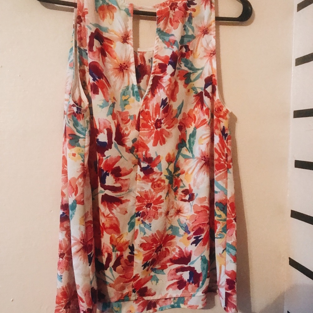 Everly Floral Tank